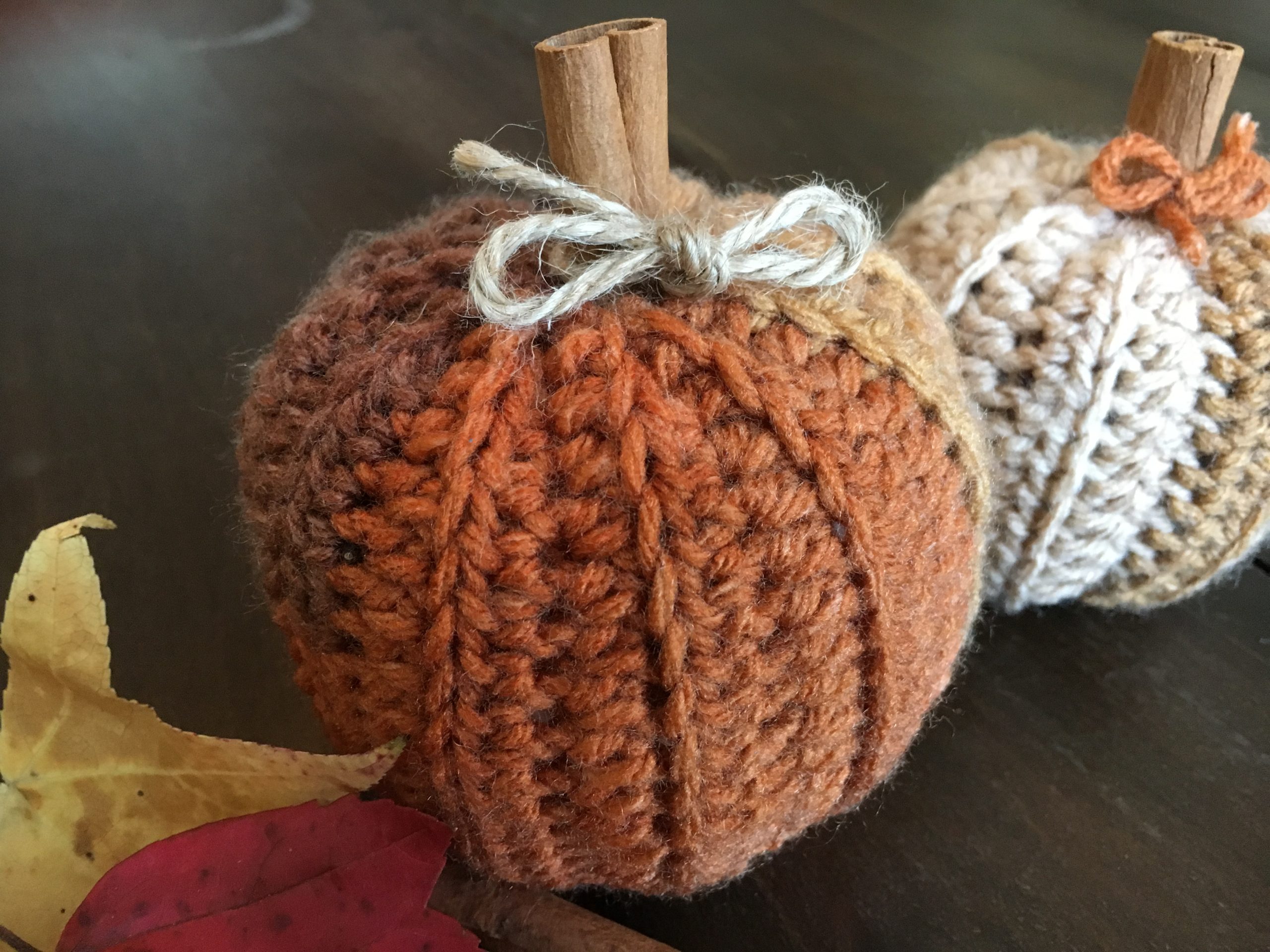 crochet pumpkins